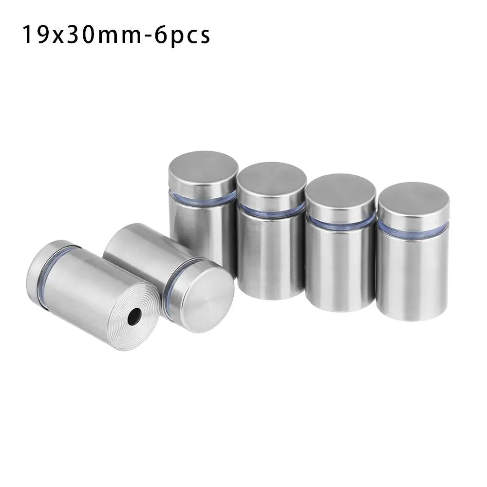 Stainless Steel Standoff Screws – Glass & Billboard Fasteners Standoff Fasteners Axl 19x30mm-6pcs