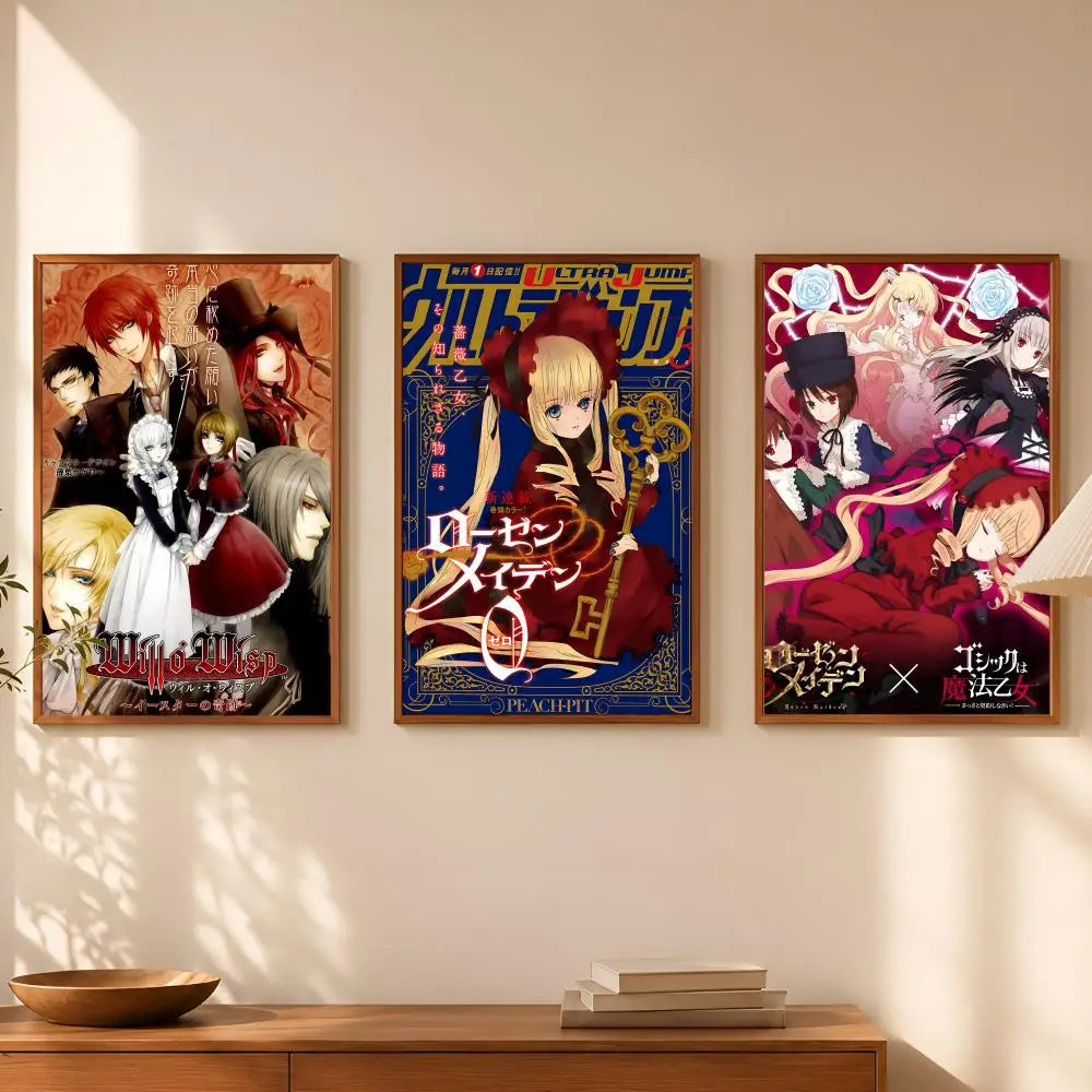 Rozen Maiden Anime Self-Stick HD PVC Wall Poster – Waterproof Anime Wall Poster Axl