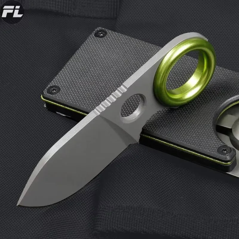 Mini EDC Keychain Knife – Stainless Steel Portable Fruit Blade EDC Keychain Knife Axl