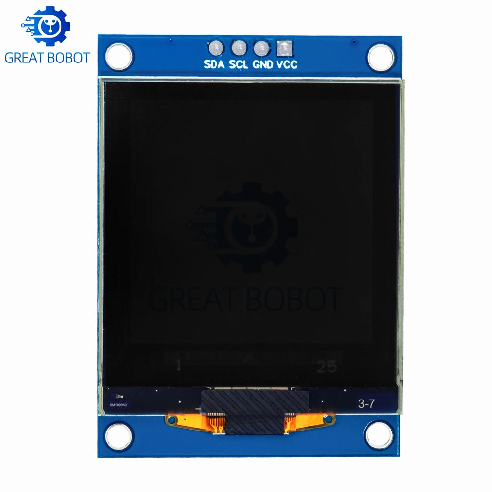 1.5-Inch 128x128 OLED Module for Arduino, Raspberry Pi & STM32 OLED Display Module Axl