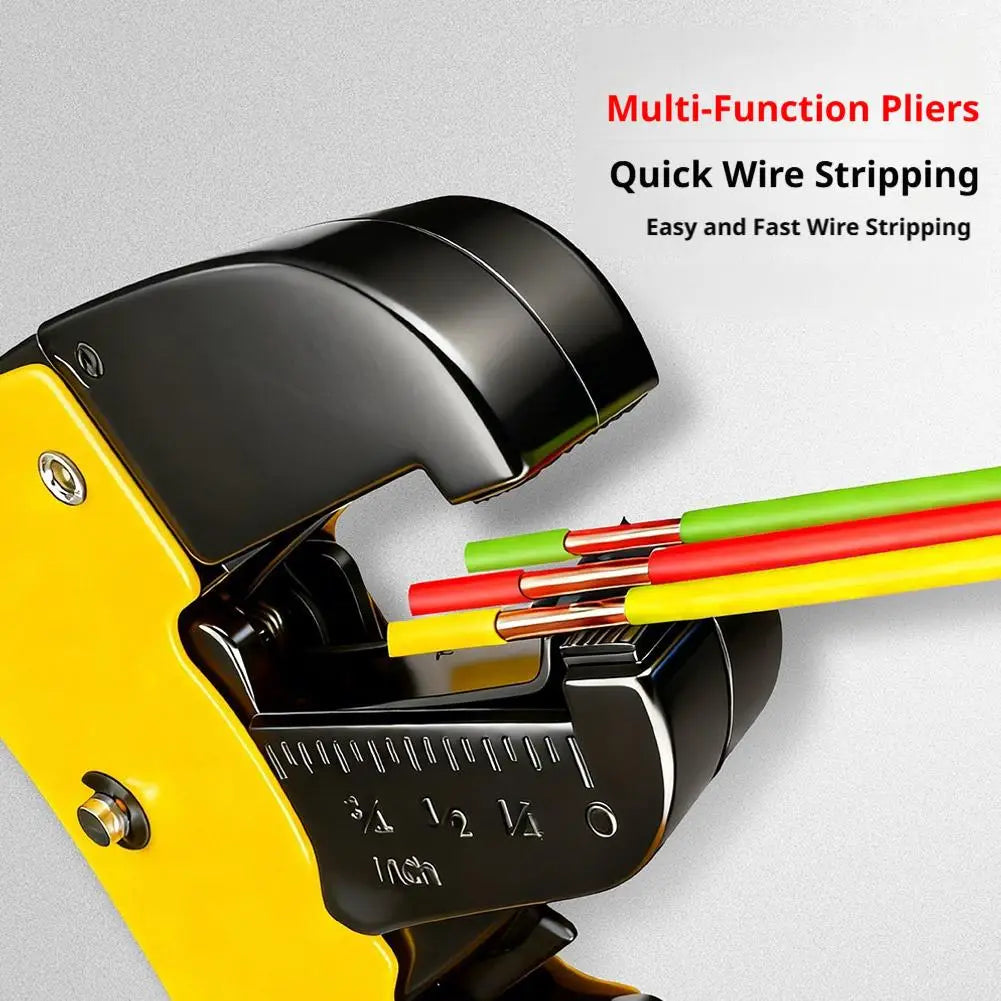 Automatic Wire Stripper & Cutter – 2-in-1 Heavy Duty Tool Wire Stripping Tool Axl