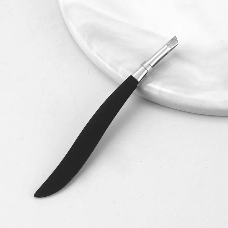 Stainless Steel Slant Tweezers – Eyebrow, Lash & Beard Tool Beauty Tweezers Axl 1pcs B