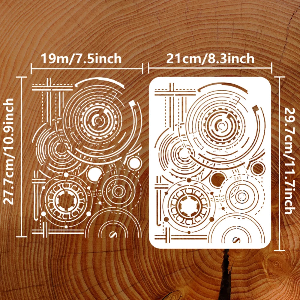 Reusable Horse Painting Stencil 8.3x11.7" | DIY Art Template Painting Stencil Axl AECH04-03605