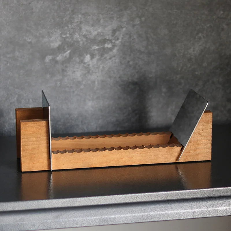 Wooden Record & CD Storage Rack – Nordic Desktop Display Stand Desktop Storage Rack Axl