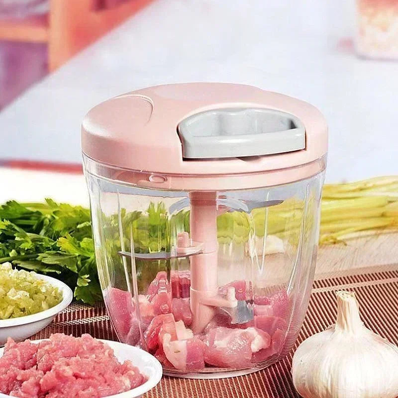Manual Garlic Press & Multi-Function Vegetable Chopper Tool Garlic Press Chopper Axl