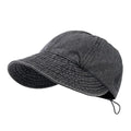 Foldable Wide Brim Sun Hat – Adjustable Beach Panama Cap Wide Brim Sun Hat Axl Bk