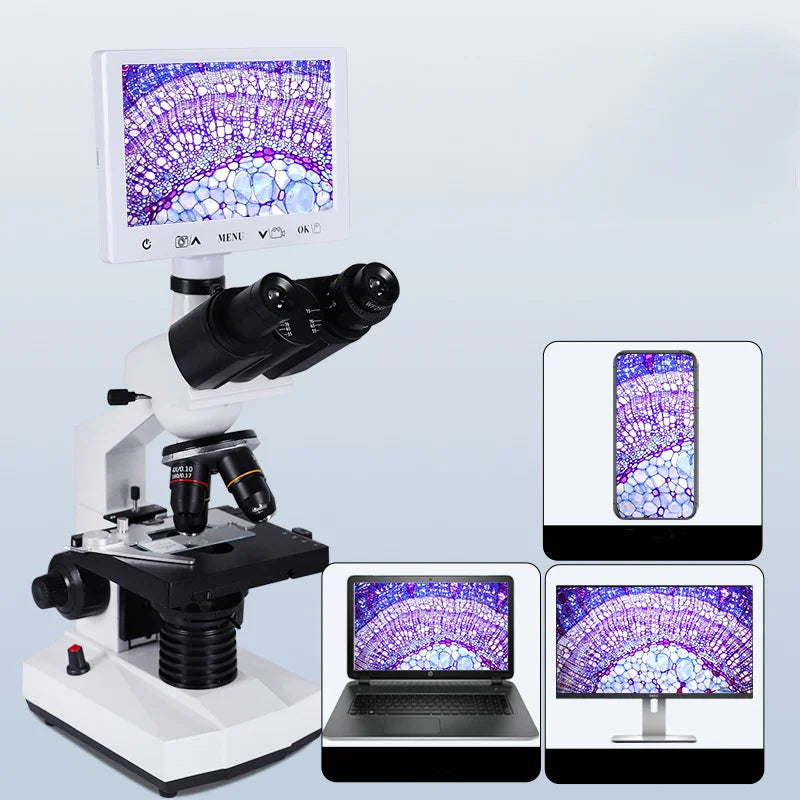 Binocular Stereo Microscope with LED Light – Lab & Electronics Stereo Microscope Axl