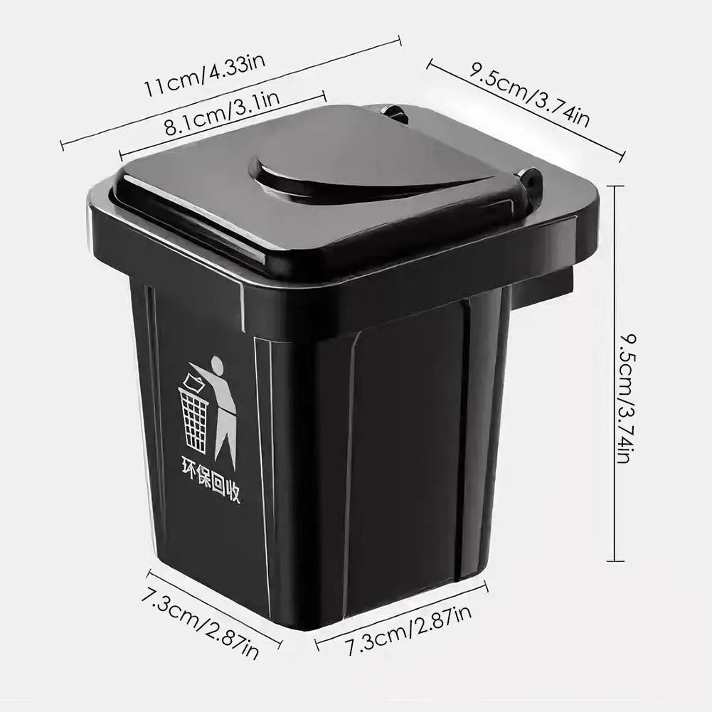 Wall Mount Ashtray with Lid – Stainless Steel Anti-Ash Wall Mounted Ashtray Axl