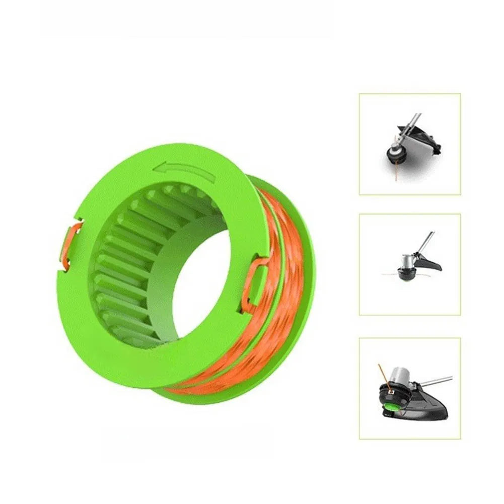 4-Pack AS1300 Trimmer Spool for EGO ST1500 & ST1500-S 0.095" Trimmer Spool Replacement Axl