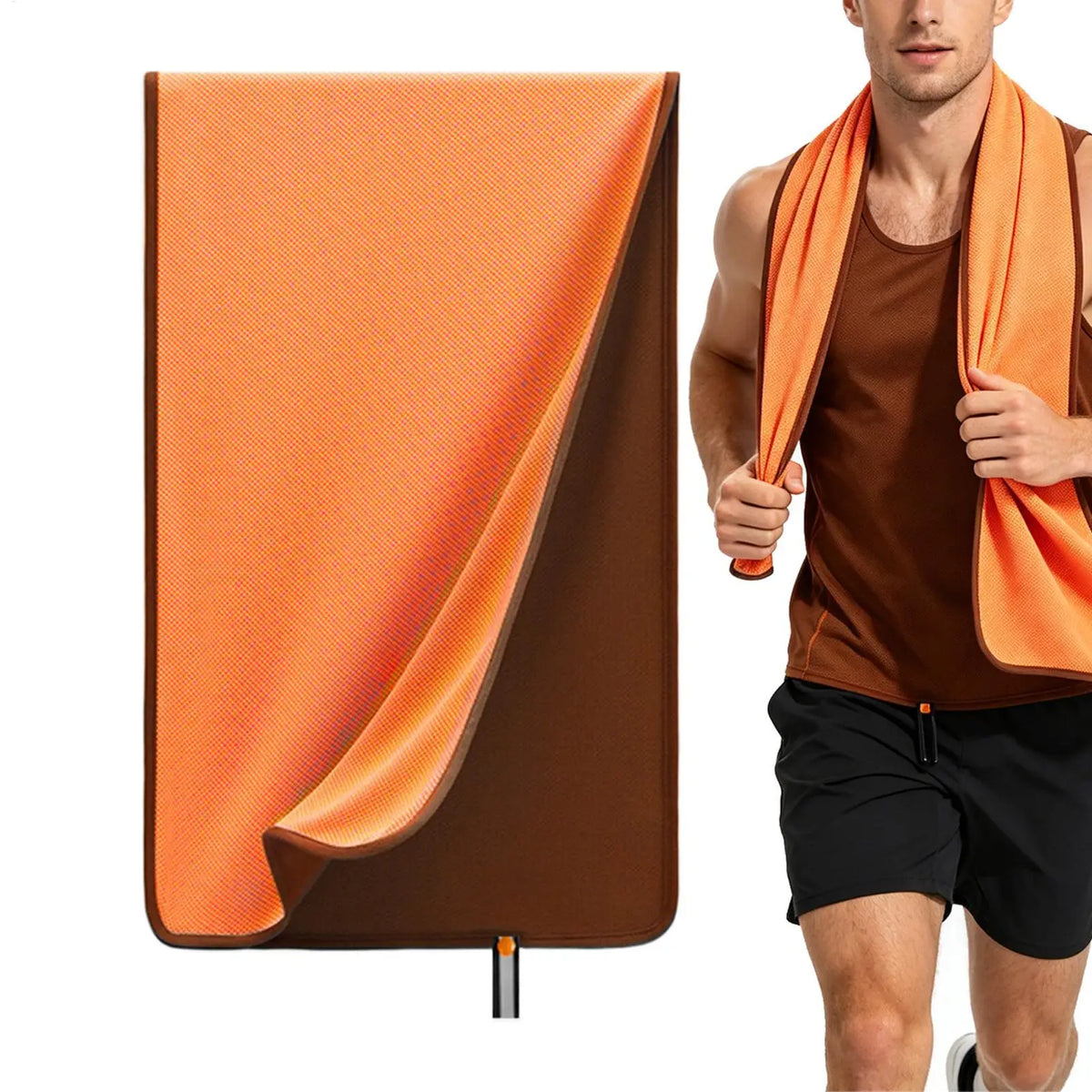 Microfiber Quick-Dry Cooling Sports Towel – Gym, Yoga & Beach Cooling Sports Towel Axl
