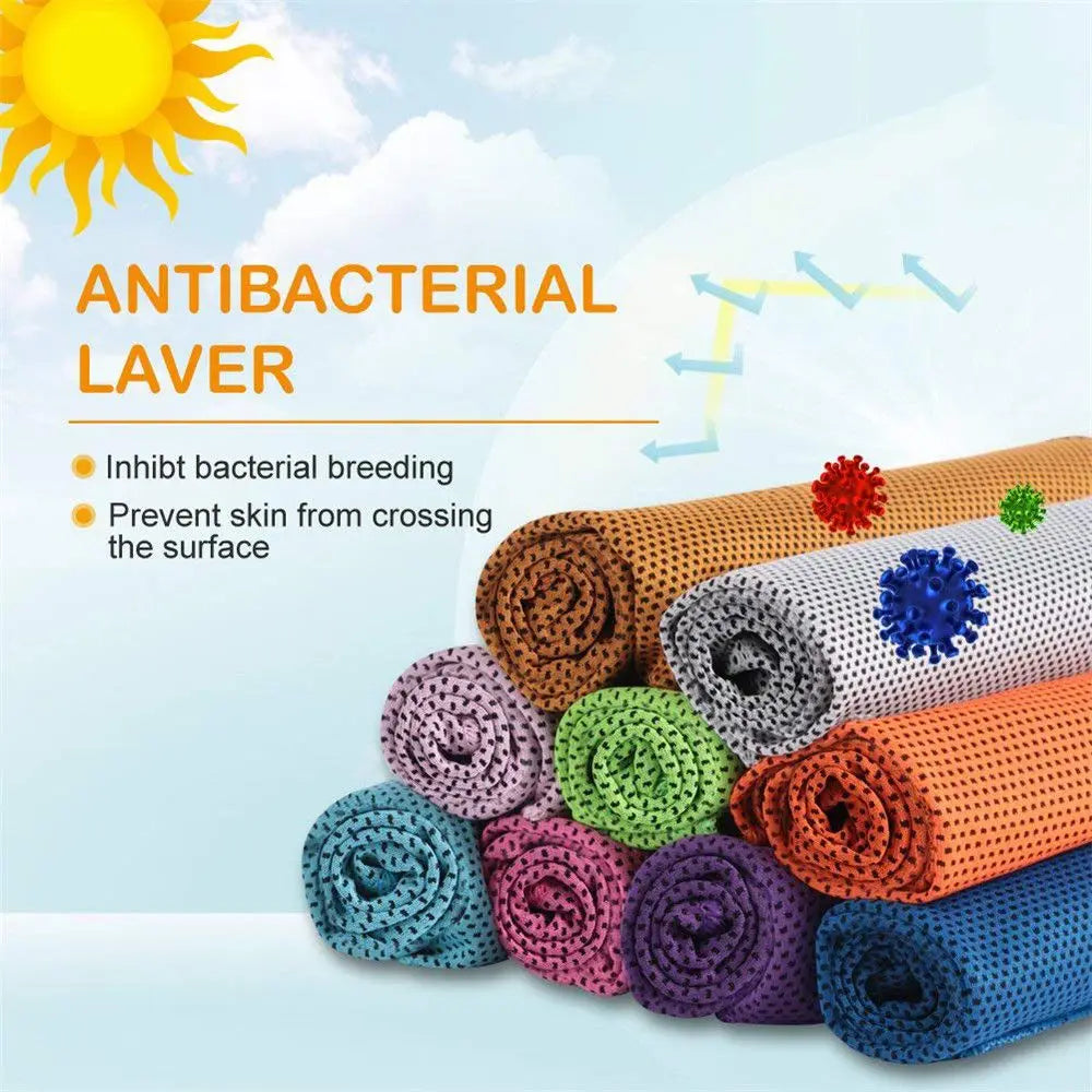 Quick-Dry Cooling Sport Towel – Gym, Yoga, Swimming & Outdoor Cooling Sport Towel Axl