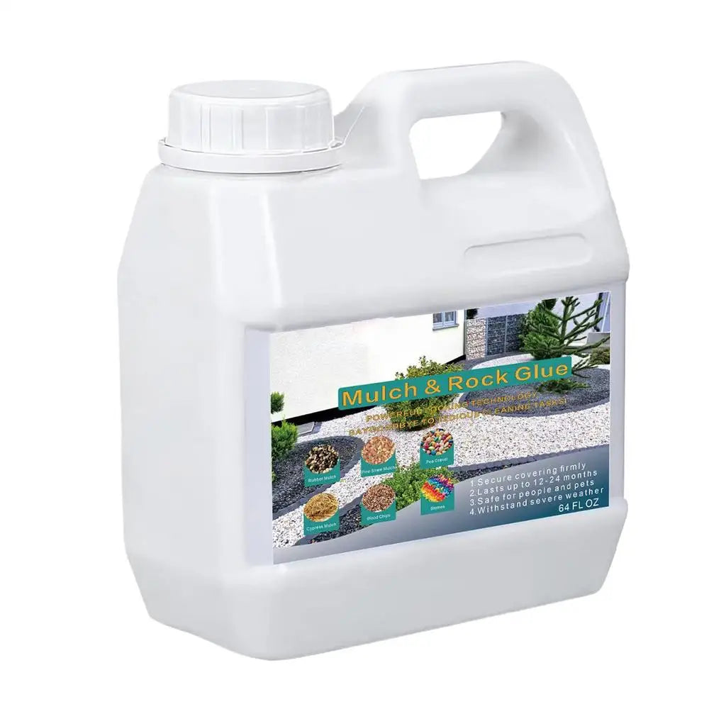 Clear Stone Glue – Quick-Dry Waterproof Landscape Gravel Adhesive Landscape Gravel Adhesive Axl 1pcs