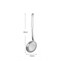 316 Stainless Steel Fine Mesh Skimmer Spoon | Fat & Foam Strainer Kitchen Skimmer Spoon Axl B