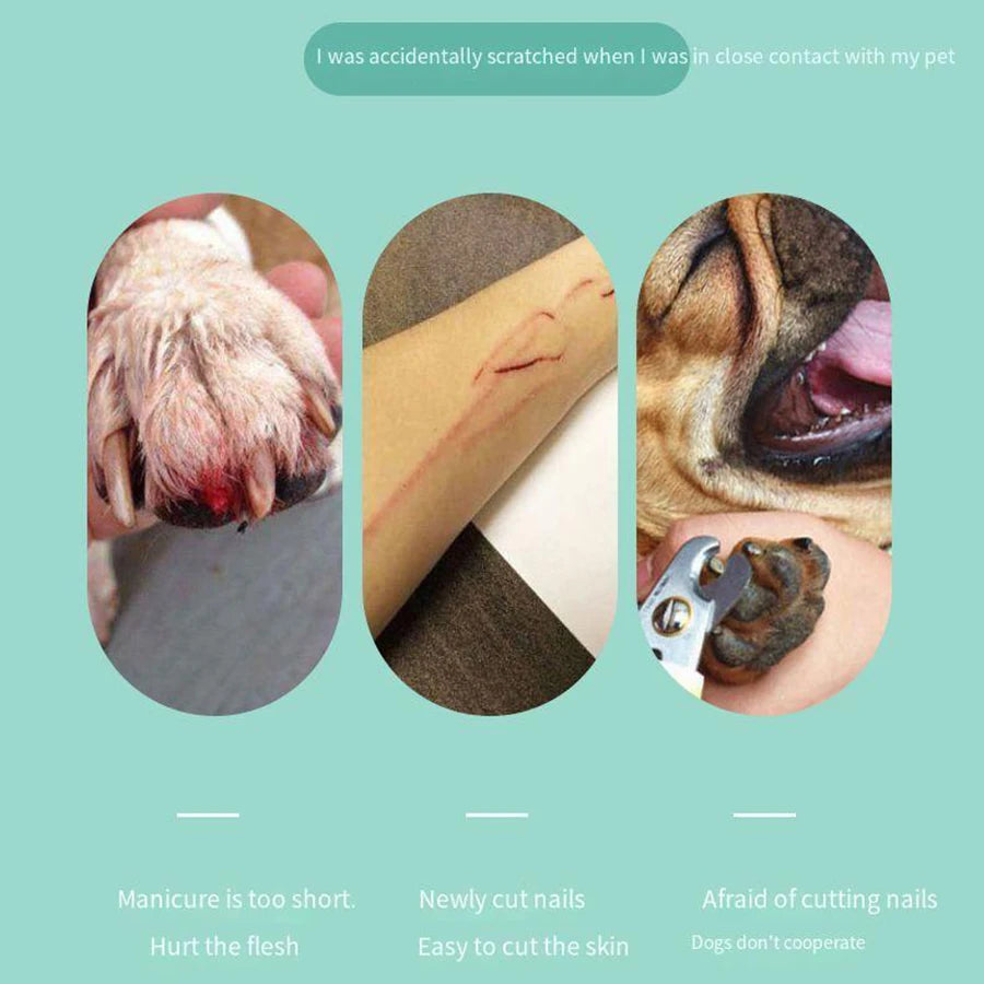 Electric Pet Nail Grinder for Cats & Dogs – Battery Powered Pet Nail Grinder Axl