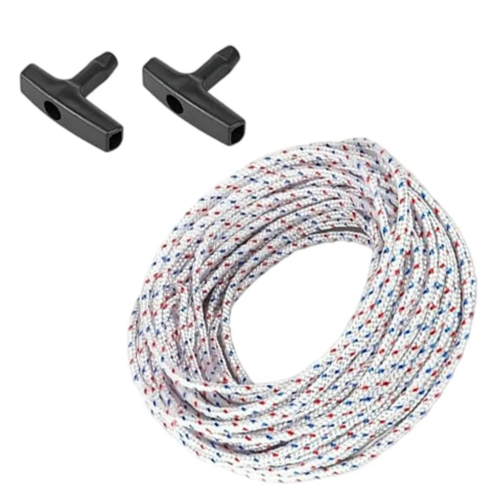 Recoil Starter Rope & Handle Set for GX160 Lawn Mowers – 15m Starter Rope Kit Axl