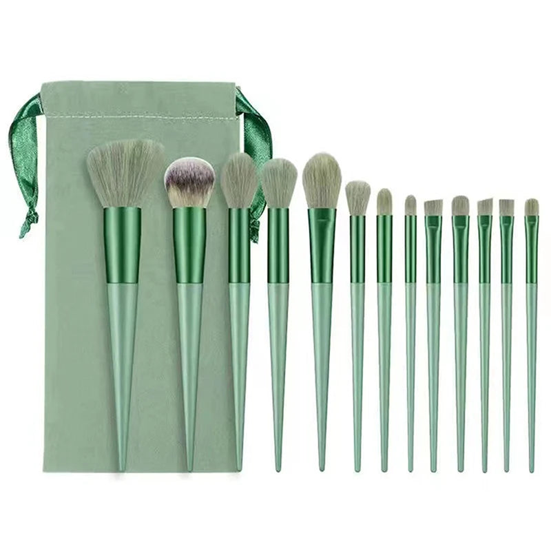 8/13 PCS Makeup Brush Set – Foundation, Powder & Eyeshadow Makeup Brush Set Axl