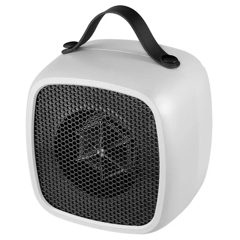 500W PTC Ceramic Mini Heater – Quiet Portable Warm Air Fan Portable Space Heater Axl