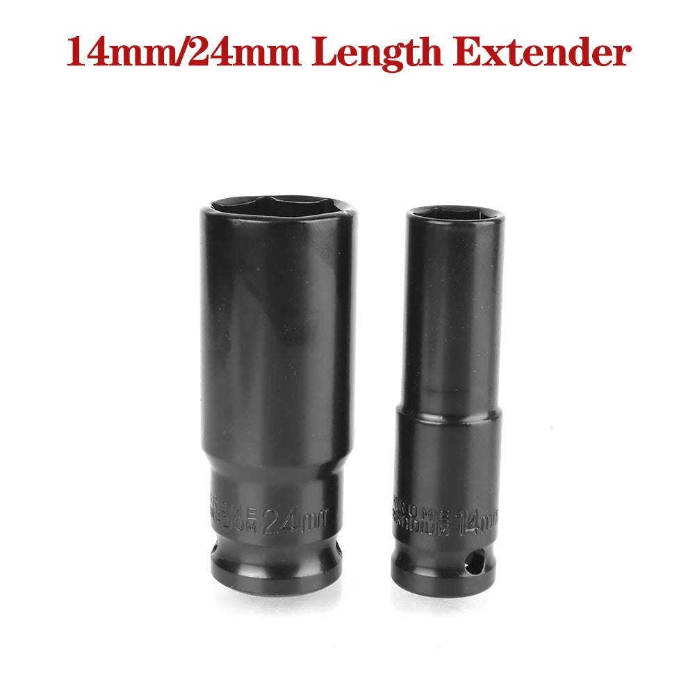 1/2" Drive Hex Socket Set 10–20 Pcs | Cr-V Car Repair Kit Socket Wrench Set Axl