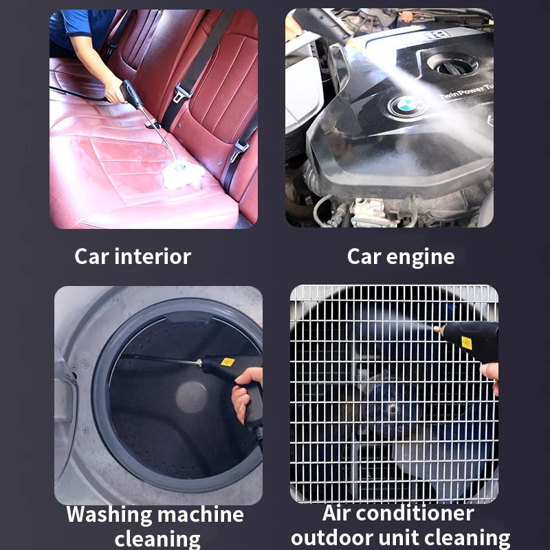 BALASHOV 1200W Handheld Steam Cleaner – Kitchen, Car & Home Handheld Steam Cleaner Axl
