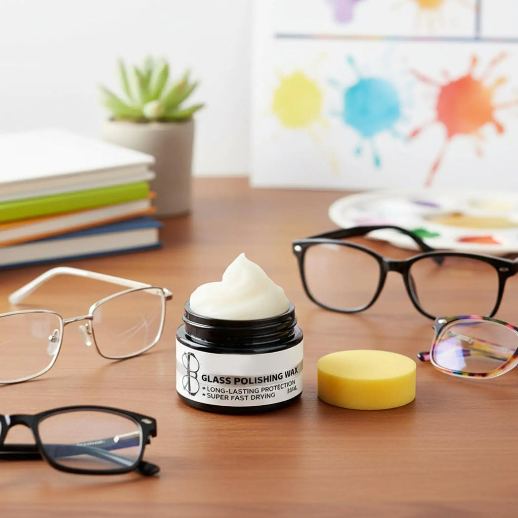 Eyeglass Lens Scratch Repair Kit – Polish & Refinishing Agent Lens Repair Kit Axl