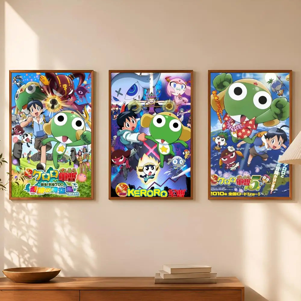 Sgt. Frog Anime Self-Stick HD PVC Wall Poster – Waterproof Anime Wall Poster Axl