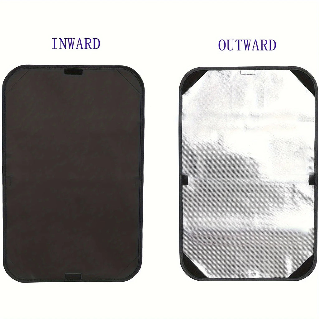 RV Door Window Shade Cover – Camper Privacy Sun Screen RV Window Shade Axl