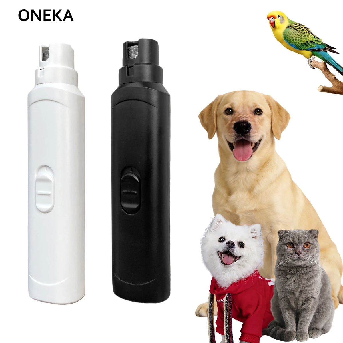 Pet Nail Grinder – Quiet Claw Trimmer for Dogs & Cats Pet Nail Grinder Axl