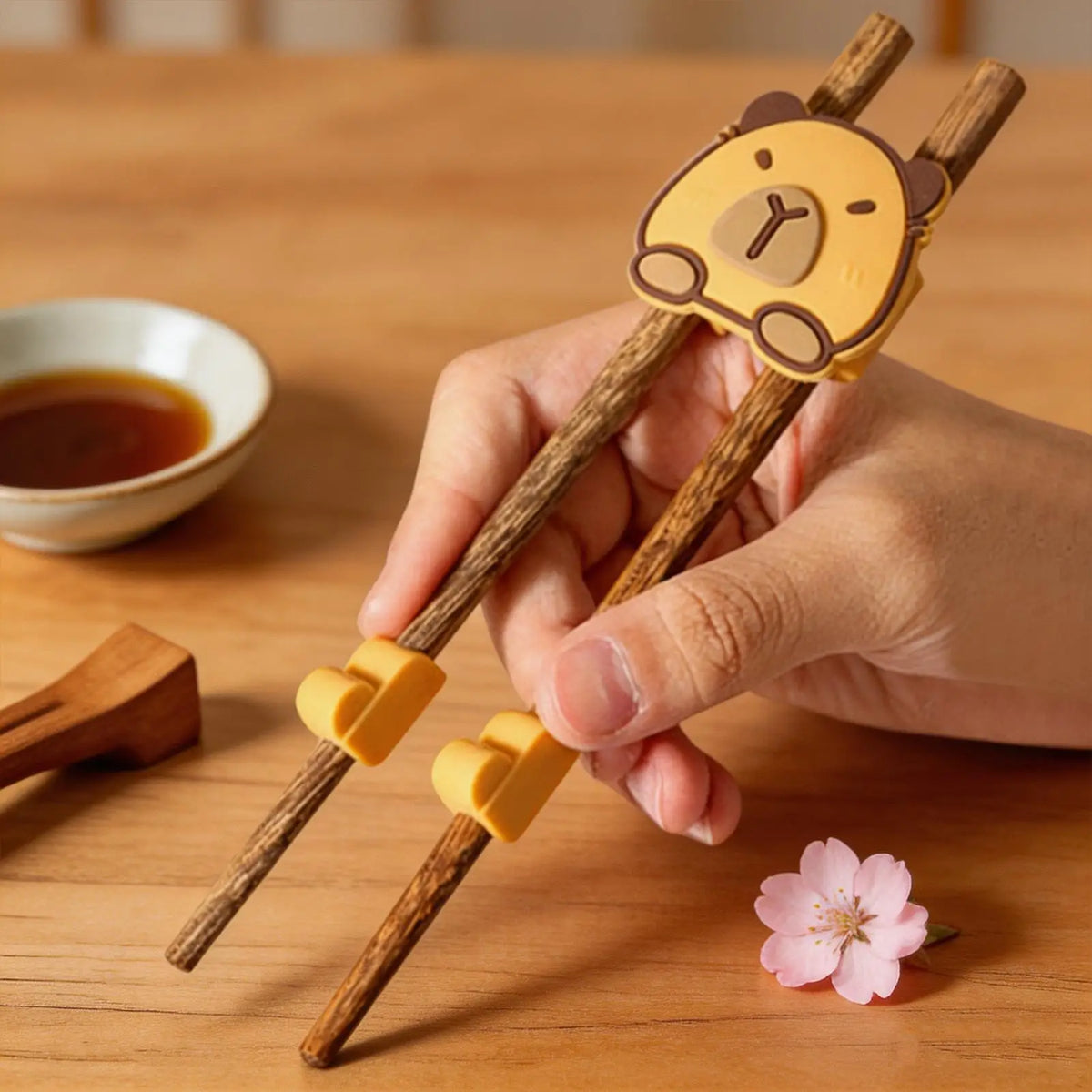 Capybara Kids Trainer Chopsticks – Silicone, Washable Kids Trainer Chopsticks Axl