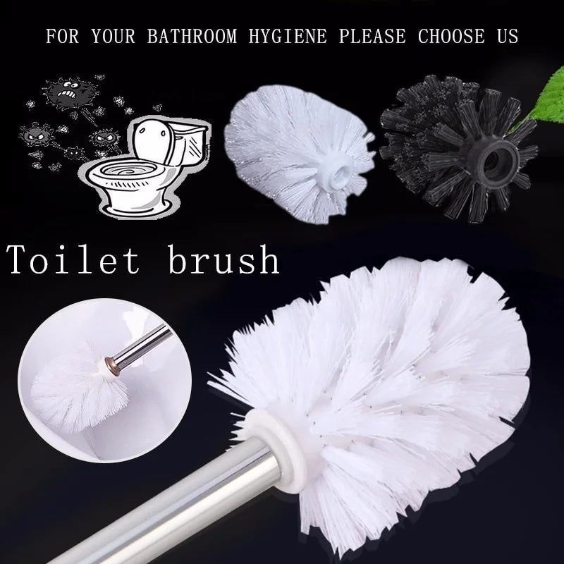 Universal Replacement Toilet Brush Head | Bathroom Cleaning Toilet Brush Head Axl
