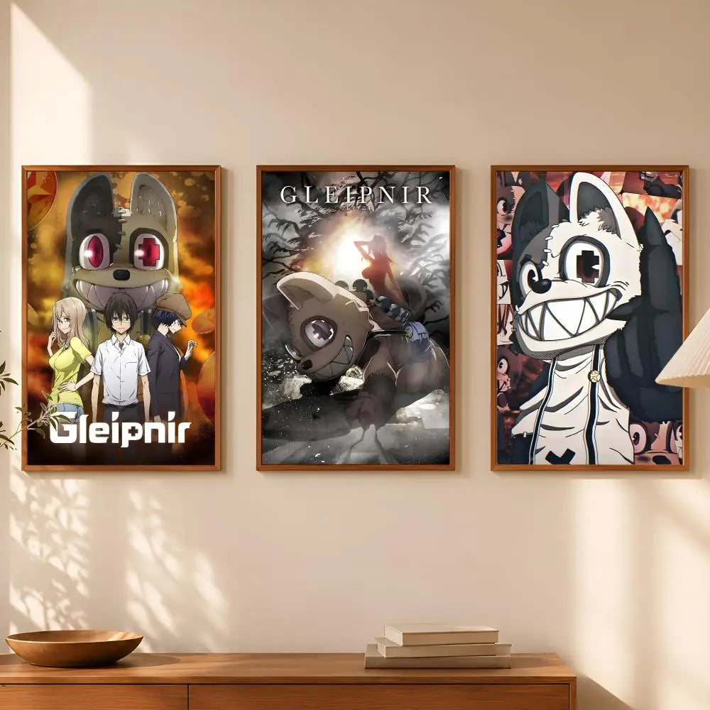 Gleipnir Anime Poster – Self-Stick HD Waterproof Wall Art Anime Wall Poster Axl