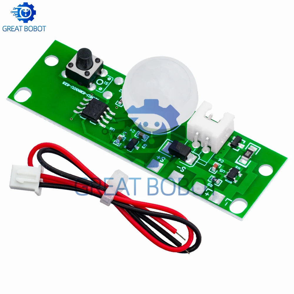 3.7V DIY Solar Lamp Board – IR Motion Sensor Night Light Module Solar Sensor Module Axl