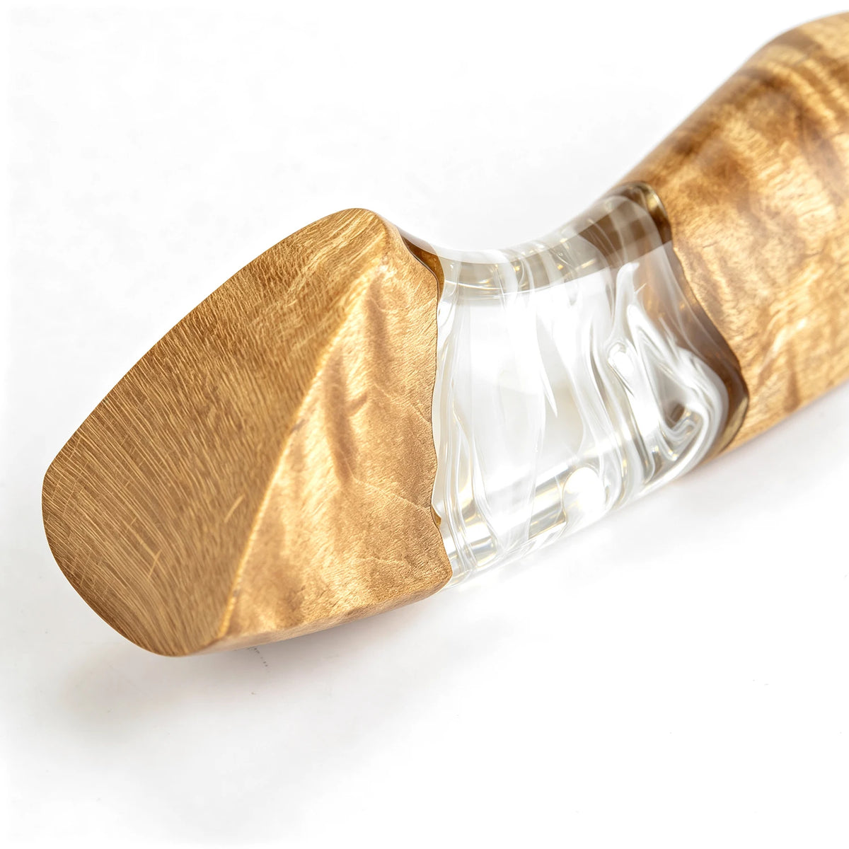 XITUO Handmade Wood & Resin Knife Handle – Gyuto & Sushi Knife Handle Blank Axl