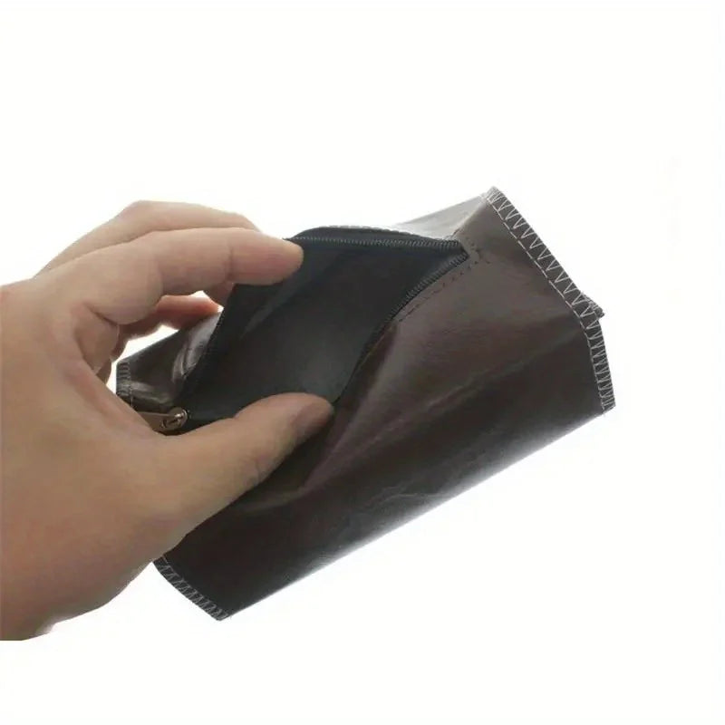 PU Leather Tobacco Pouch – Rolling & Pipe Tobacco Wallet Case Tobacco Pouch Wallet Axl