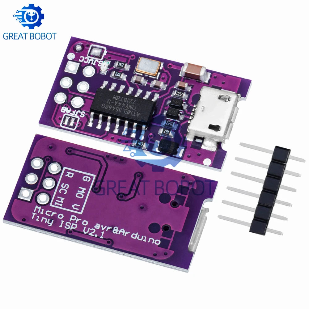 USBTinyISP AVR ISP Programmer – ATtiny44/45/85 Bootloader AVR ISP Programmer Axl