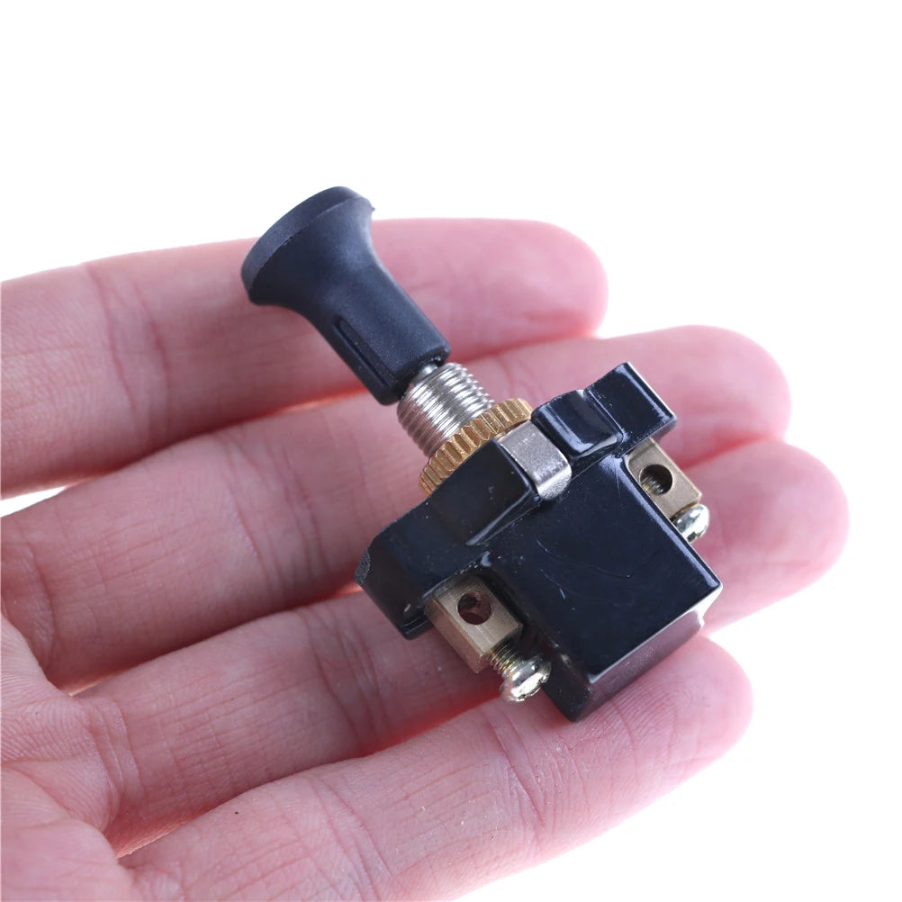 12V On-Off Push Pull Switch with Screw Terminals Electrical Switch Axl onesize