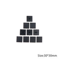 10Pcs Black Plastic End Caps for EU Aluminum Profile 2020–4545 Profile End Caps Axl 30x30mm