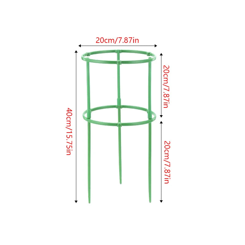 Adjustable Tomato Cage Plant Support Trellis Stakes – 1 Set Plant Support Cage Axl one size