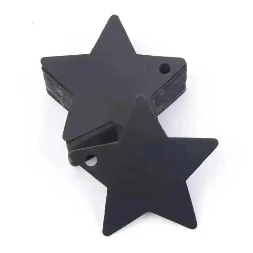 100 Pcs Star Hanging Gift Tags – Christmas, Wedding & Party Gift Hanging Tags Axl