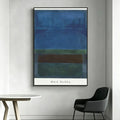 Mark Rothko Art Poster – HD Waterproof Wall Decor Print Art Wall Poster Axl White11 30X40cmNoframe
