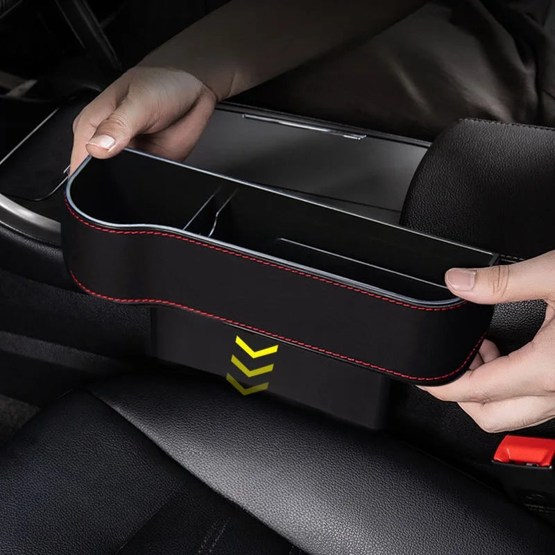 Car Seat Gap Filler Console Organizer – ABS Storage Box Car Seat Organizer Axl