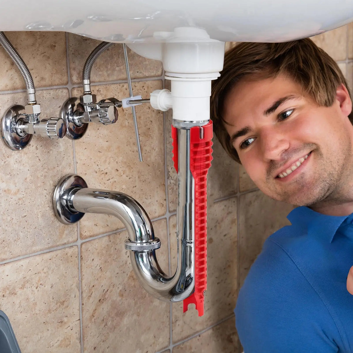 Faucet & Sink Install Wrench – Labor-Saving Drain Tool Plumbing Wrench Axl