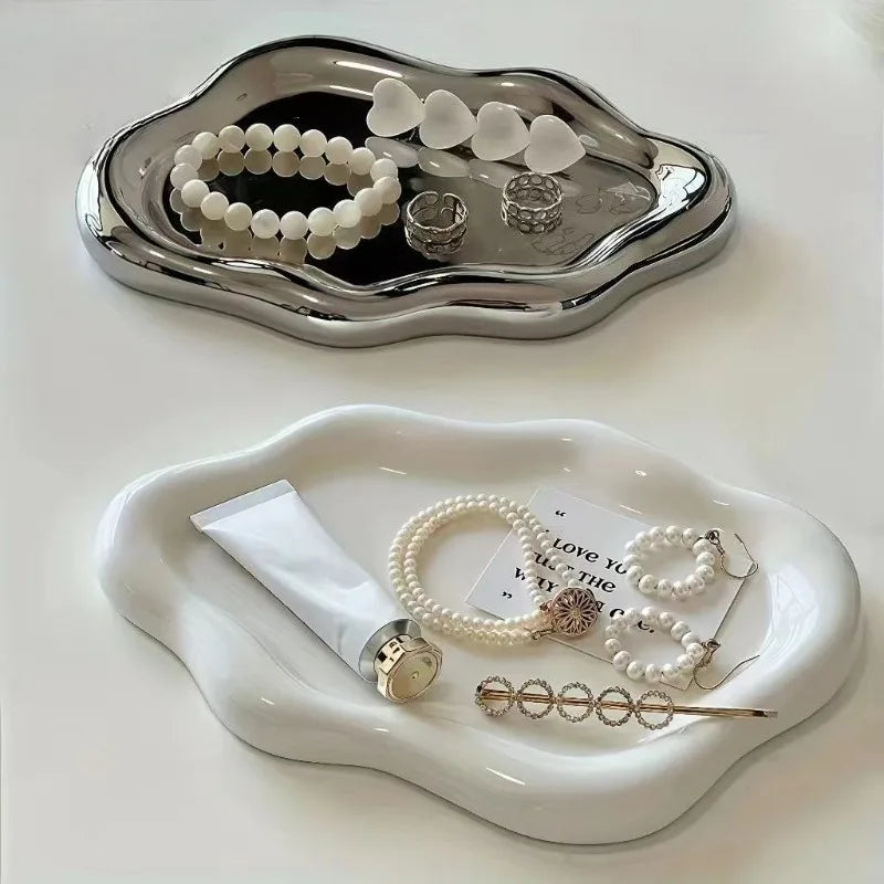 Mini Cloud Shape Jewelry Tray – PVC Display & Storage Plate Jewelry Display Tray Axl
