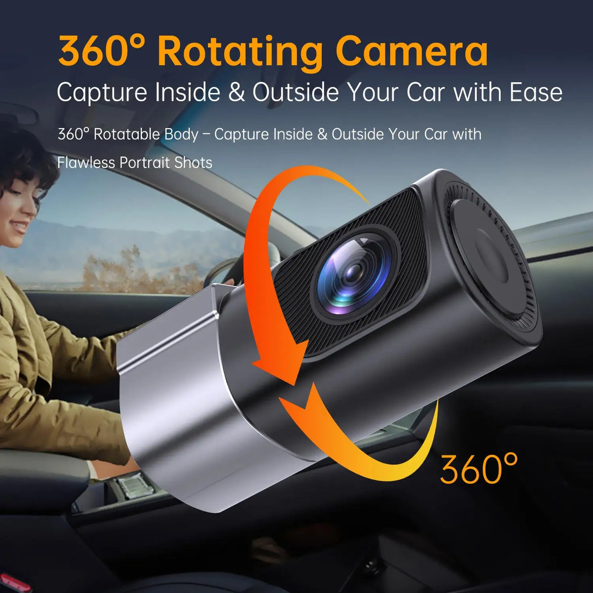 Mini Hidden 1080P Dash Cam – Night Vision, WiFi & Parking Mode Dash Camera Axl