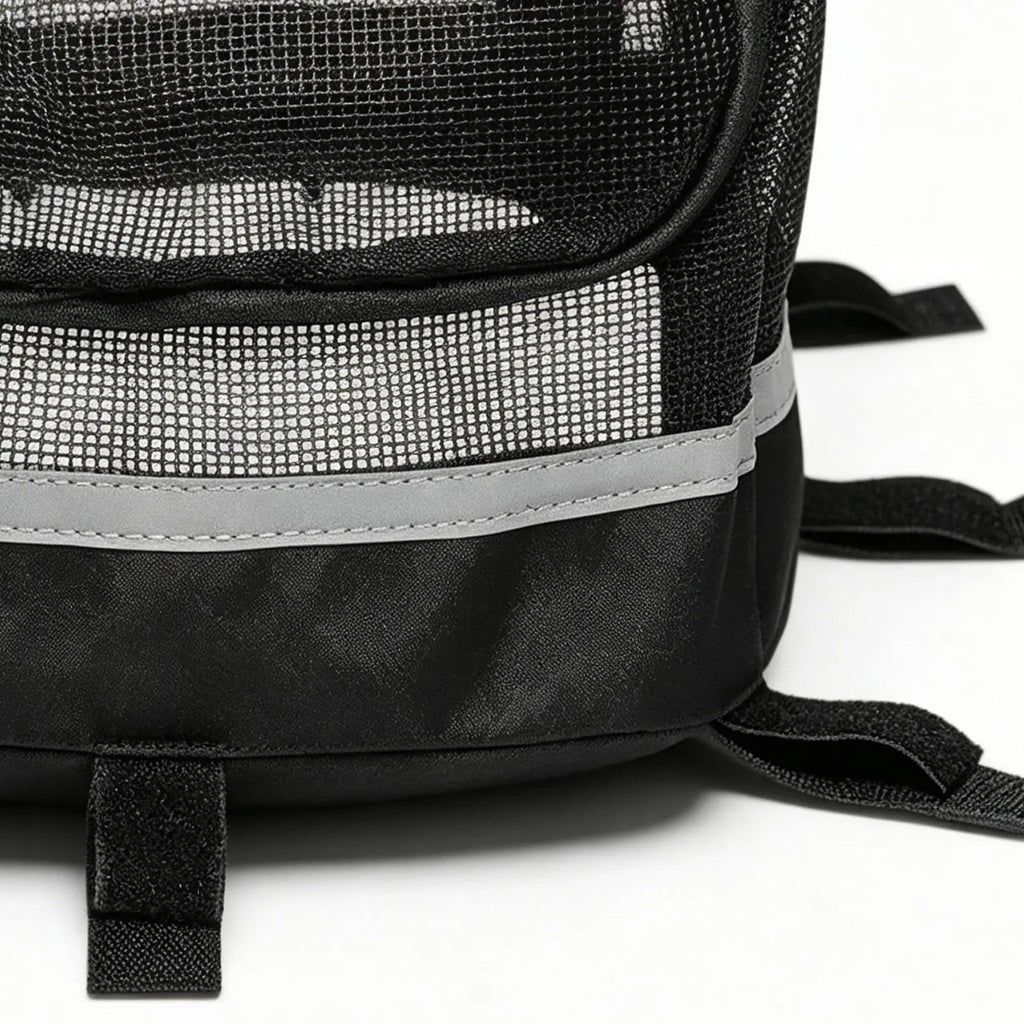 Dog Bike Basket – Handlebar Pet Carrier with Mesh Window Pet Bicycle Carrier Axl