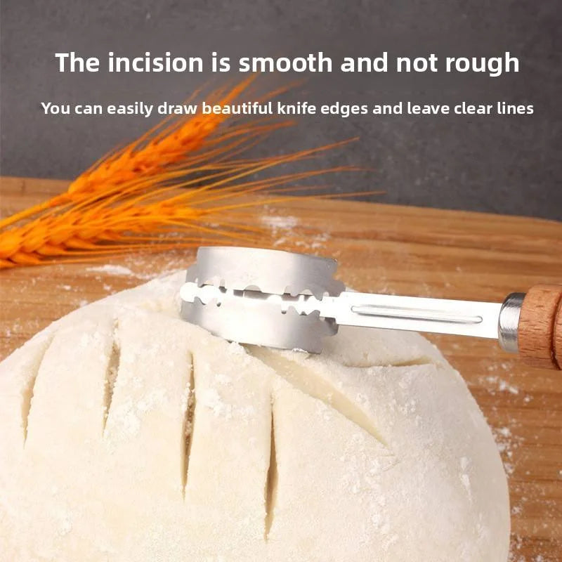 Bread Lame Scoring Tool – Wood Handle & 5 Razor Blades Bread Lame Scoring Tool Axl