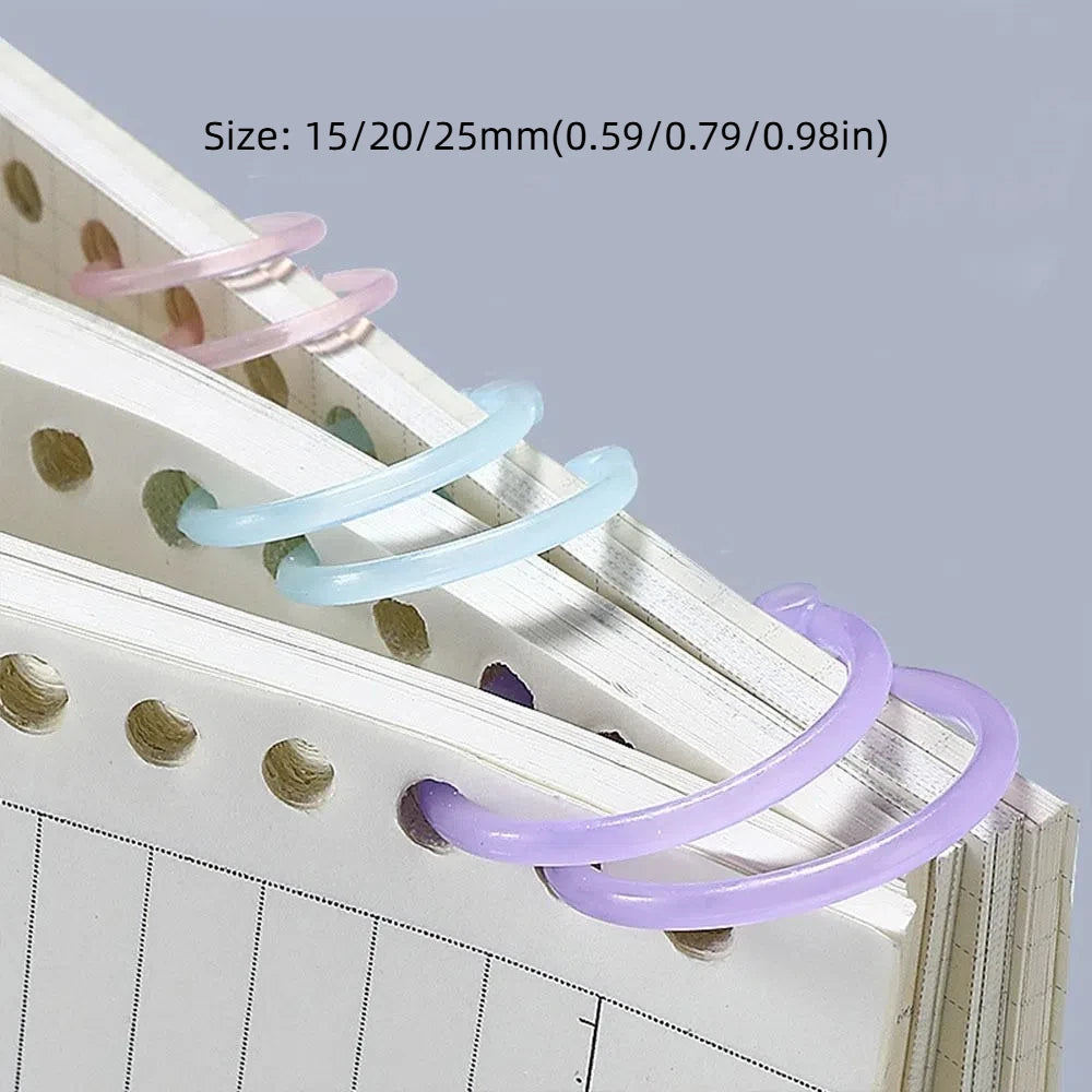 DIY Loose Leaf Binder Rings for Scrapbooking & Notebooks Loose Leaf Binder Rings Axl