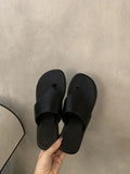 Women's Flip Flops – Breathable Toe-Clip Beach Sandals Women's Flip Flops Axl Black 36