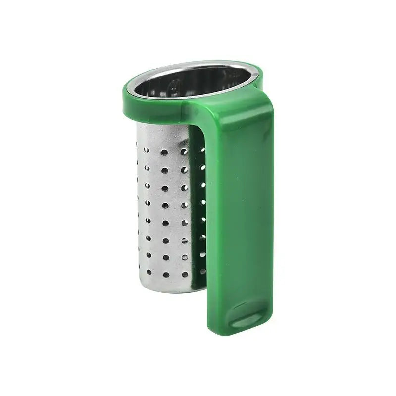 Stainless Steel Tea Infuser Strainer – Loose Leaf Tea Filter Tea Infuser Strainer Axl Dark green