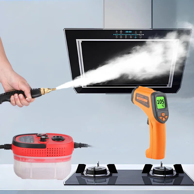 BALASHOV 2500W Steam Cleaner – Kitchen, Car & Home Steam Cleaner Axl