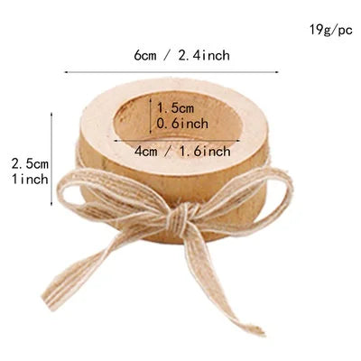 Wooden Cylinder Candle Holder – Wedding & Home Décor Gift Wooden Candle Holder Axl A1